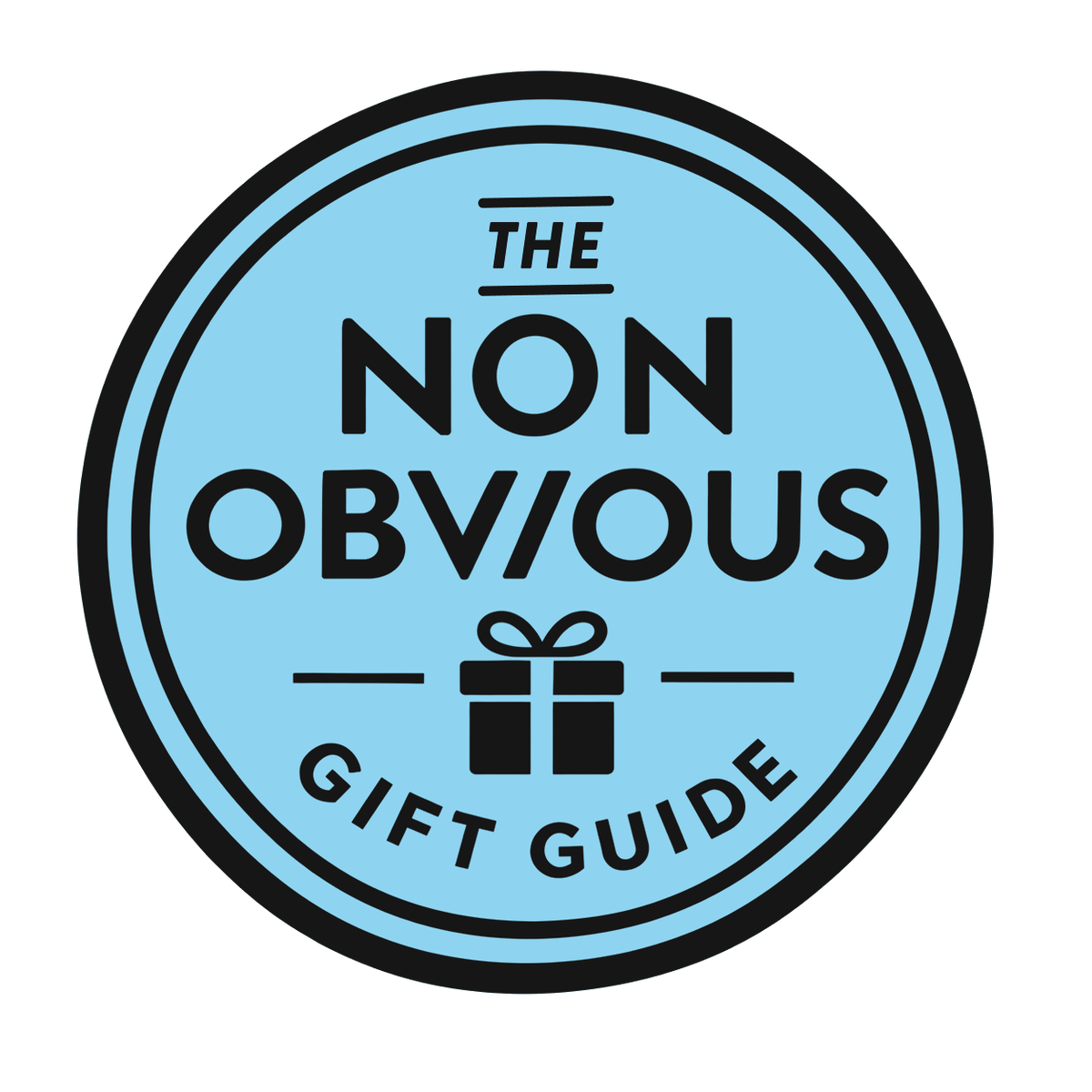 The Non-Obvious Gift Guide seal