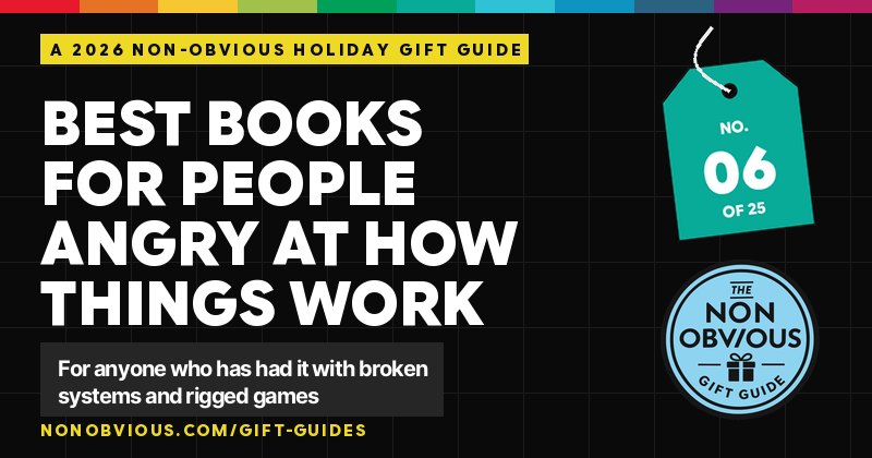 Best Books for People Angry at How Things Work