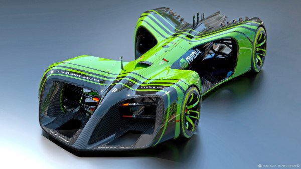 Nvidia Imagines Future For Driverless Drone Race Cars
