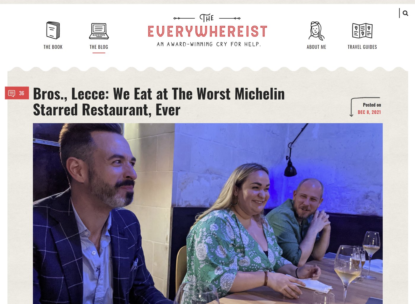 A Play-by-Play Recap of the World's Worst Michelin-Starred Meal