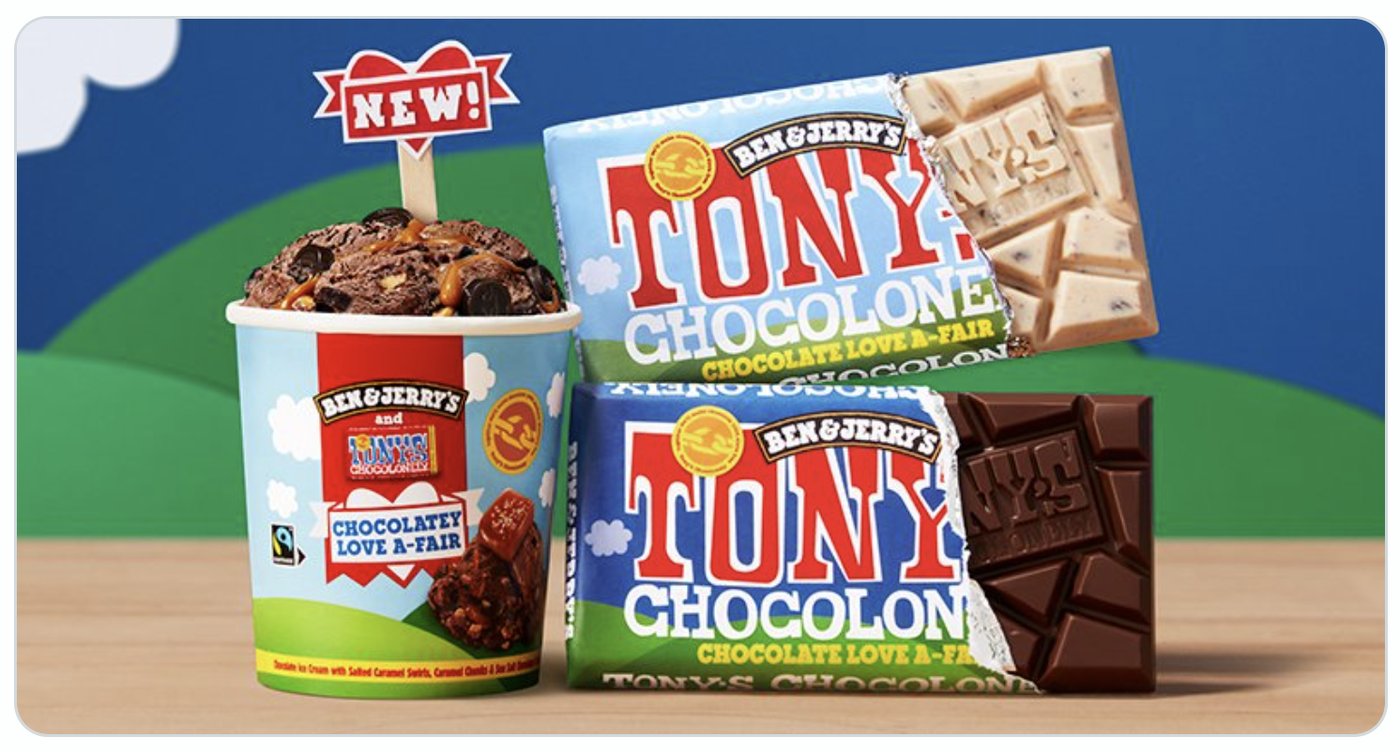 Why Ben & Jerry's Teaming Up With Tony's Chocolonely Is A Great Brand Partnership