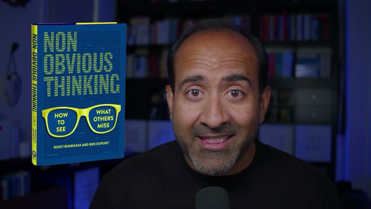 VIDEO: Three Things That Make My New Book Non-Obvious Thinking Different …