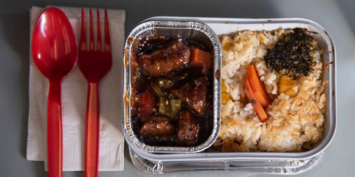 Desperate Airlines Mail Flyers In-Flight Magazines, Sell In-Flight Meals Online