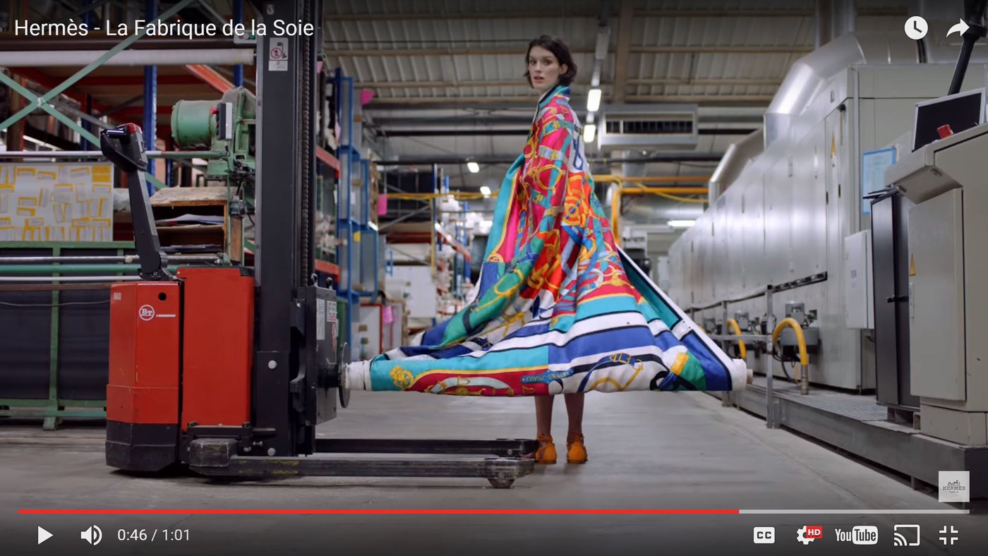 Hermes Creates Branded Film About The Beauty Of Making Silk