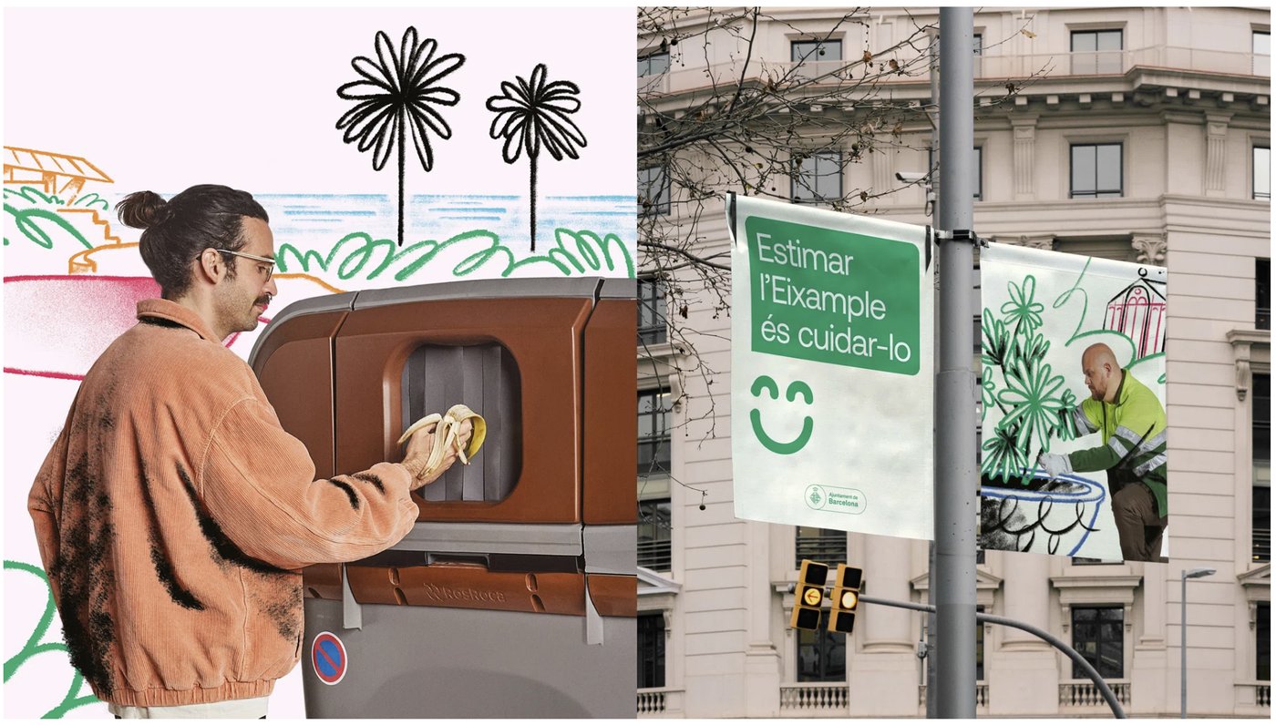 Rebranding Barcelona's Waste Removal Services To Inspire People To Take Better Care of the City