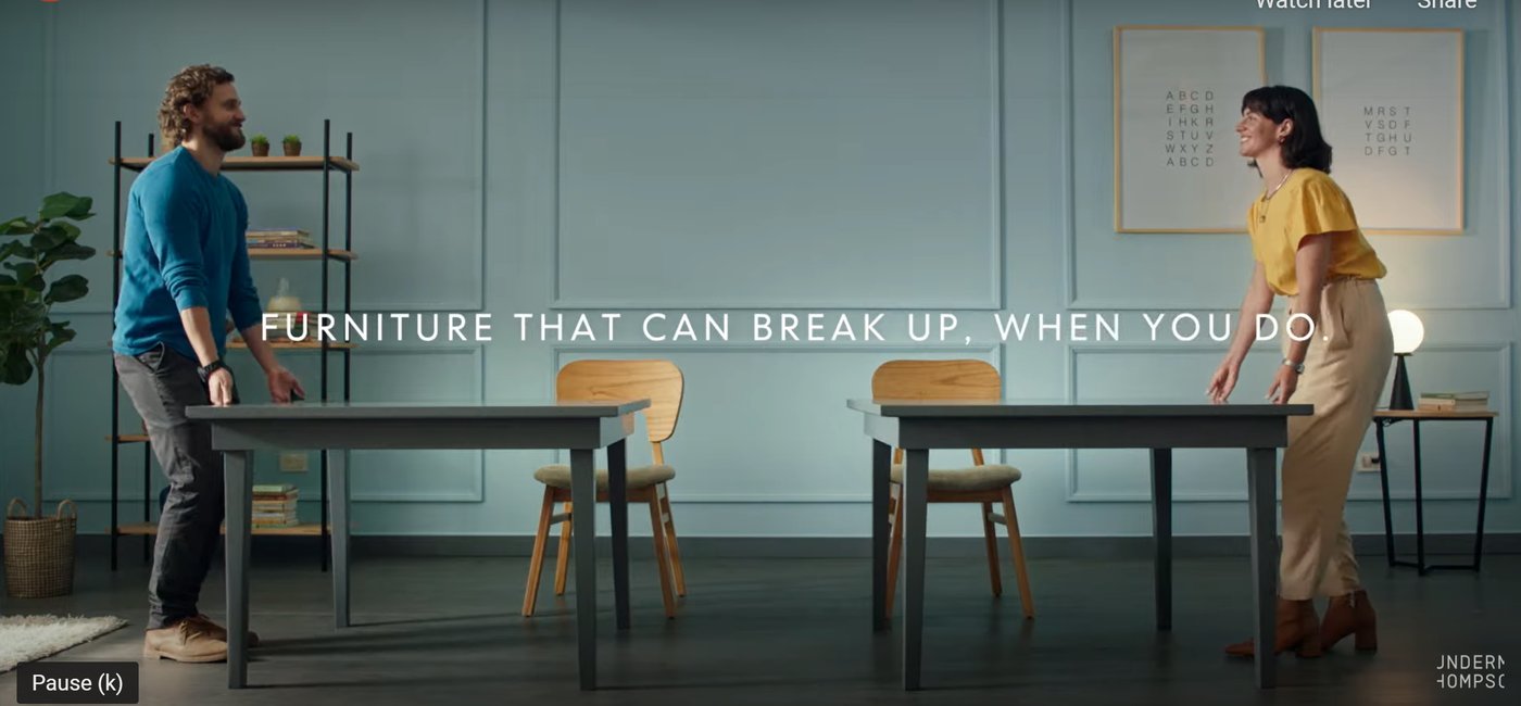 Furniture That Breaks Up When You Do From Argentinean Retailer