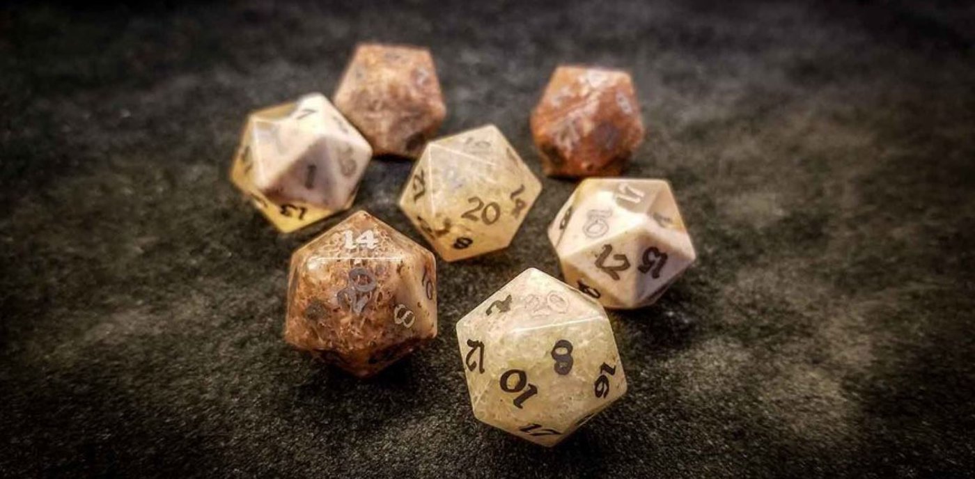 The Holiday's Creepiest Gift? These Dice Made From Human Bones.