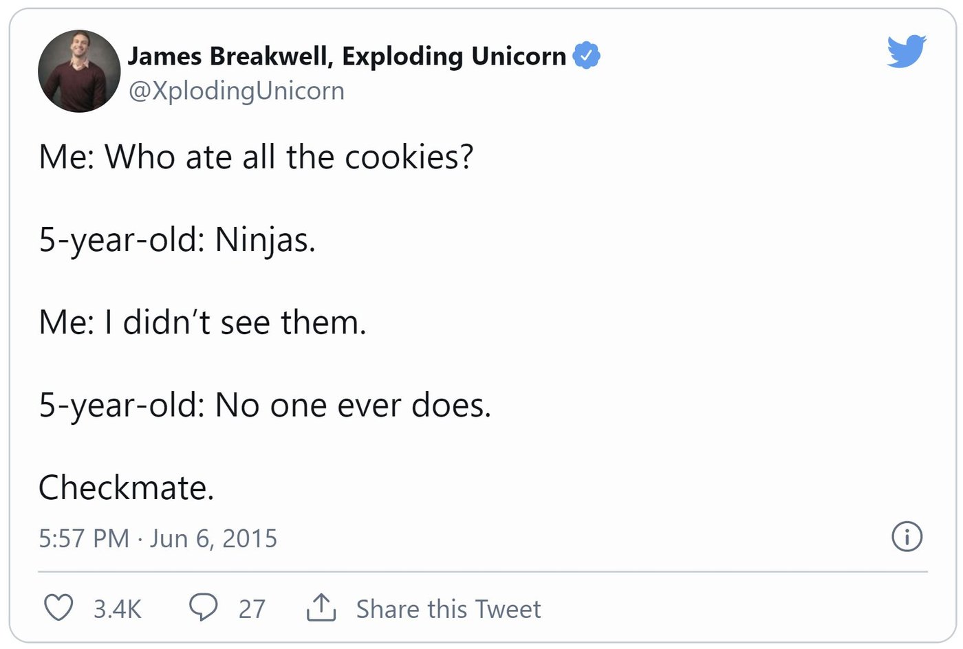 The Only Twitter Account You Should Follow: James Breakwell