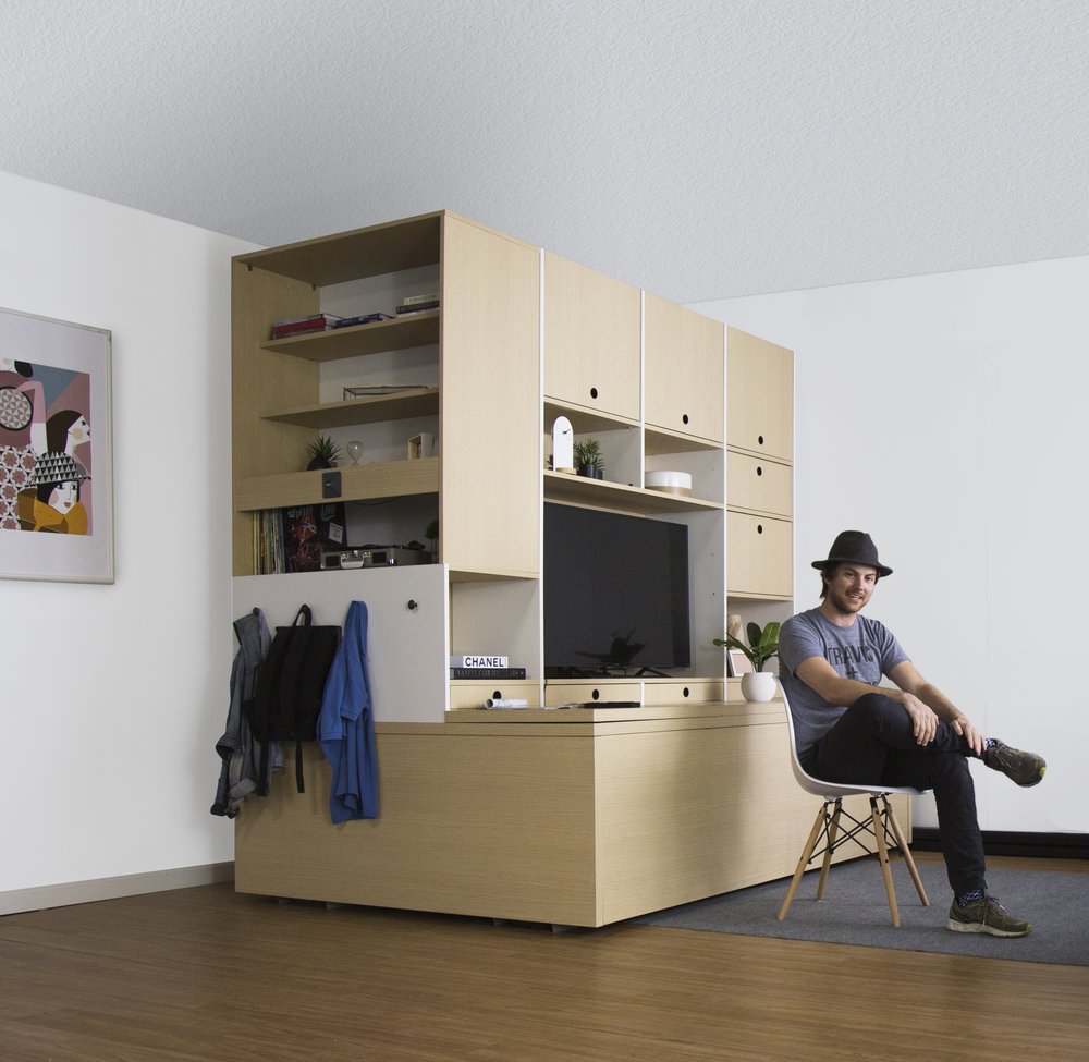 An Inside Look At The First Robotic Microapartment Design