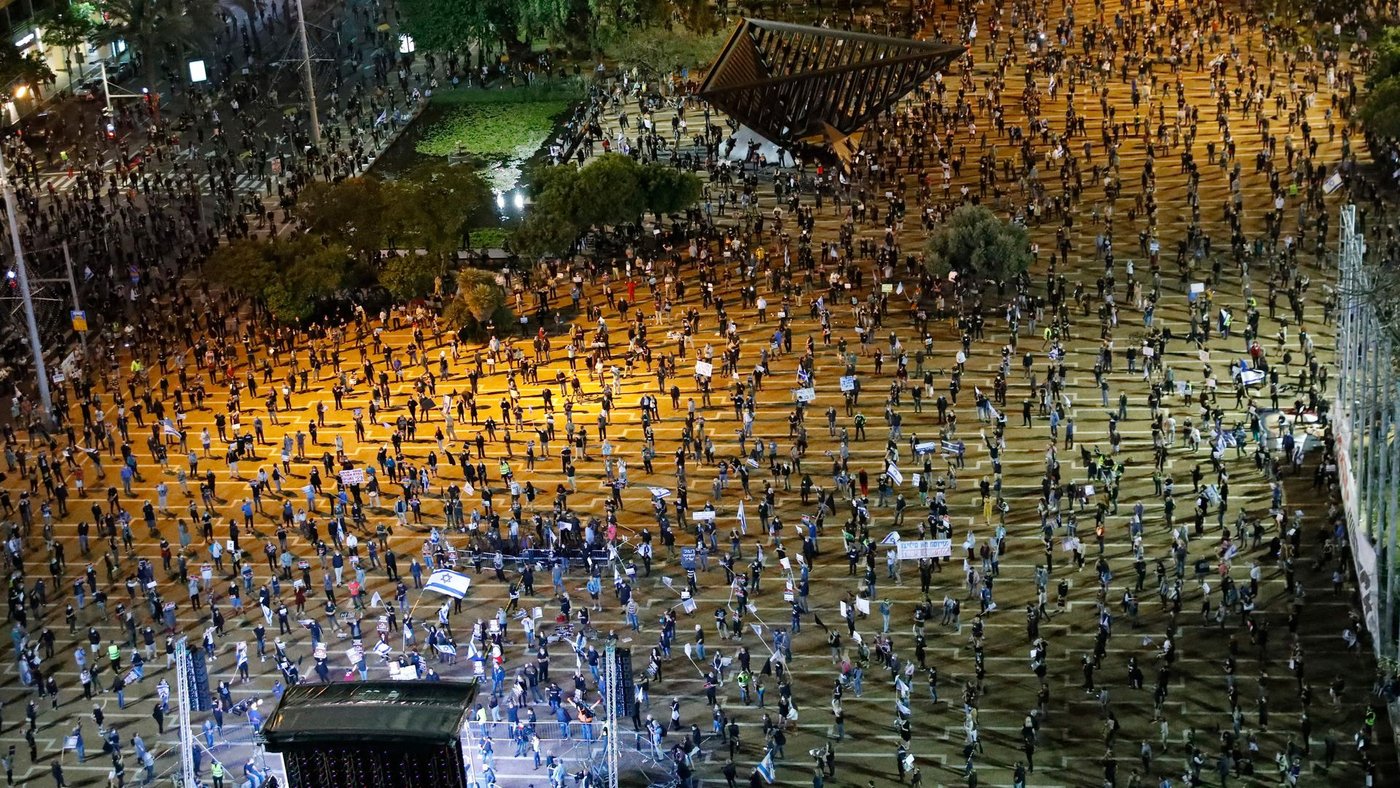 Israelis Just Showed The World A Socially Distanced Protest