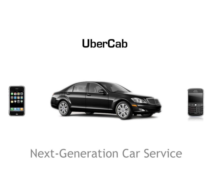 Uber Releases Its Original Pitch Deck From 2008