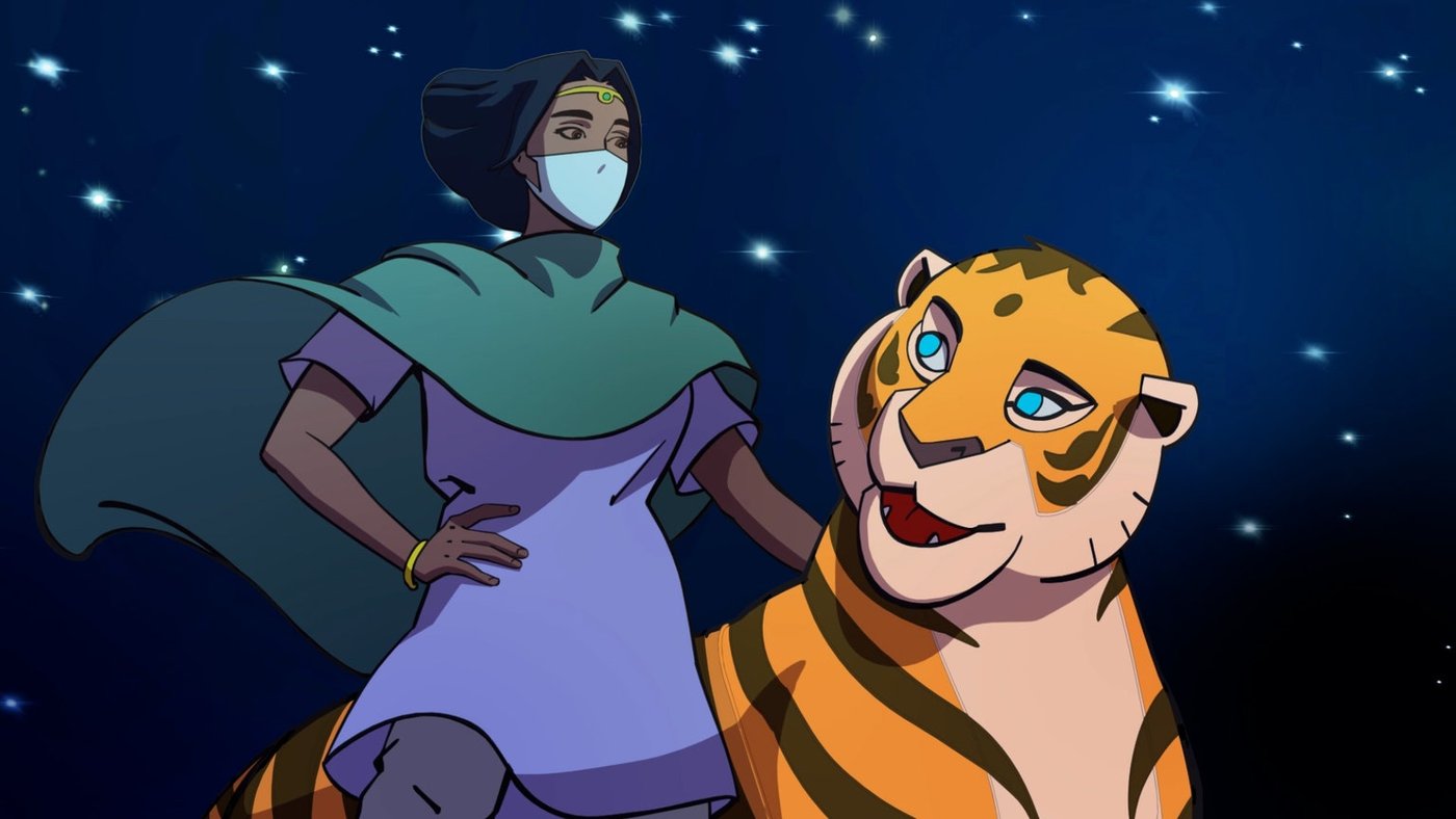 How India's First Female Superhero Is Educating Kids About Covid-19