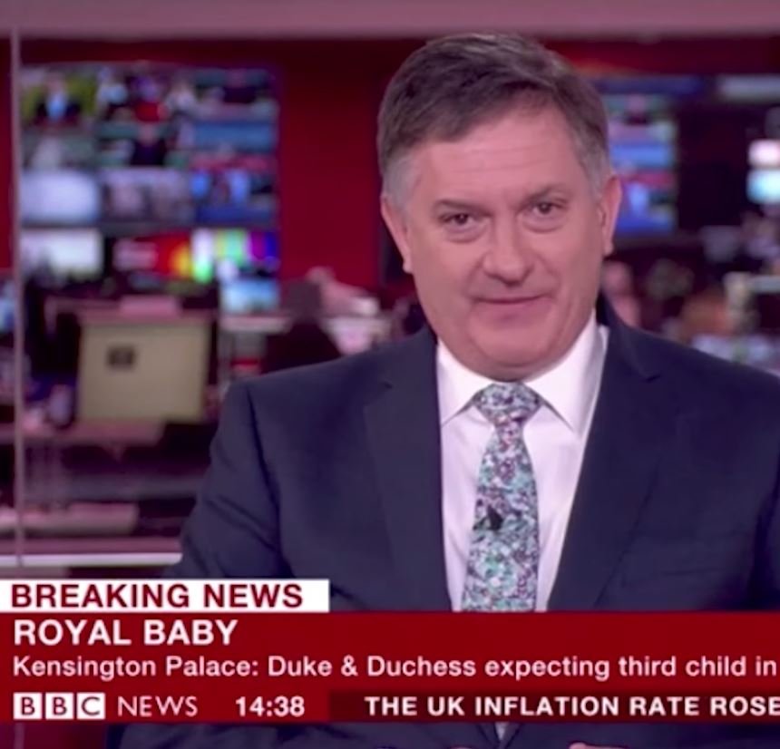 BBC Newscaster Realizes On Air That A Story Isn't Newsworthy