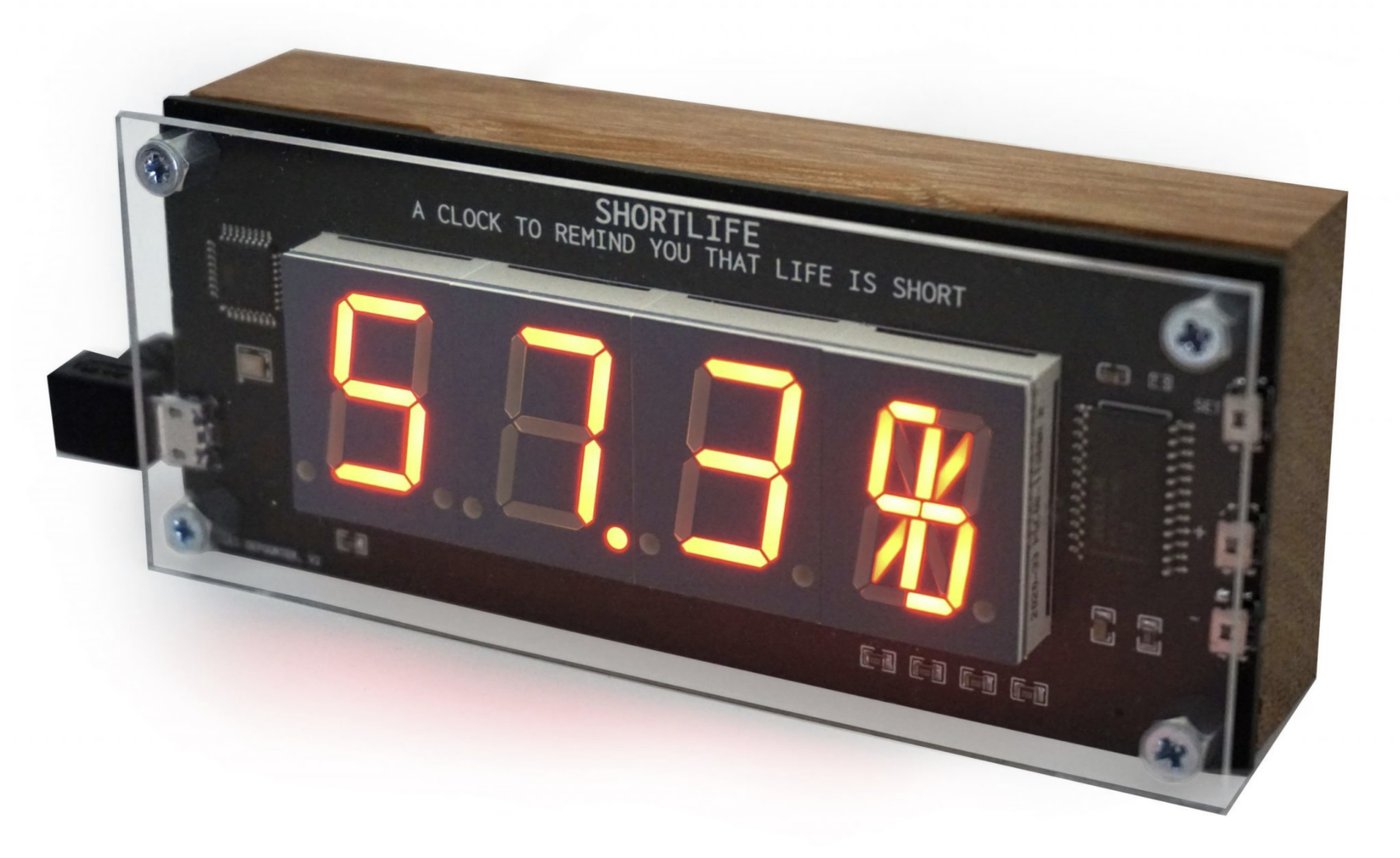 The Shortlife Clock: A Brilliantly Morbid Holiday Gift