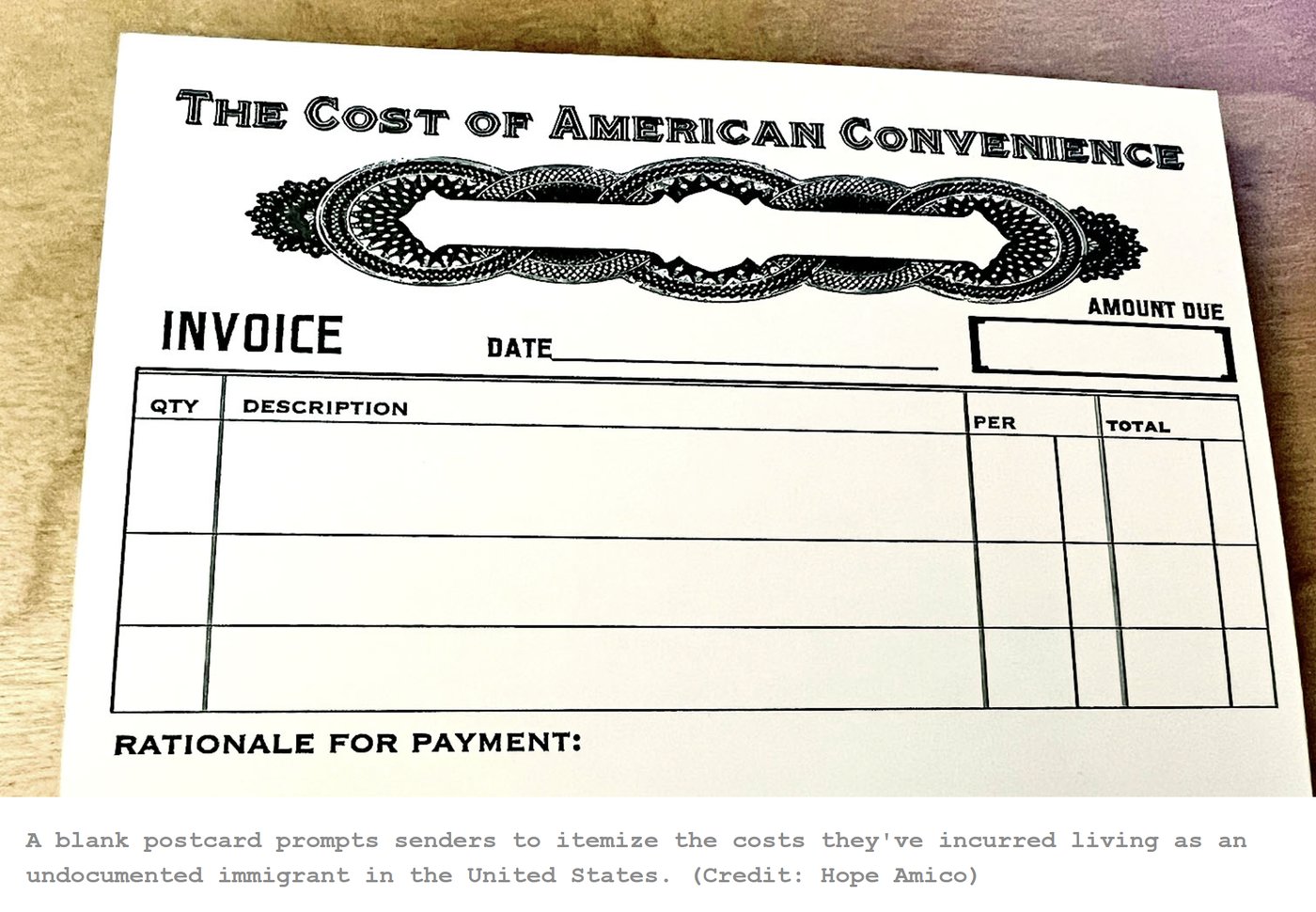 New Postcard Project Aims To Tell The Stories of the Undocumented