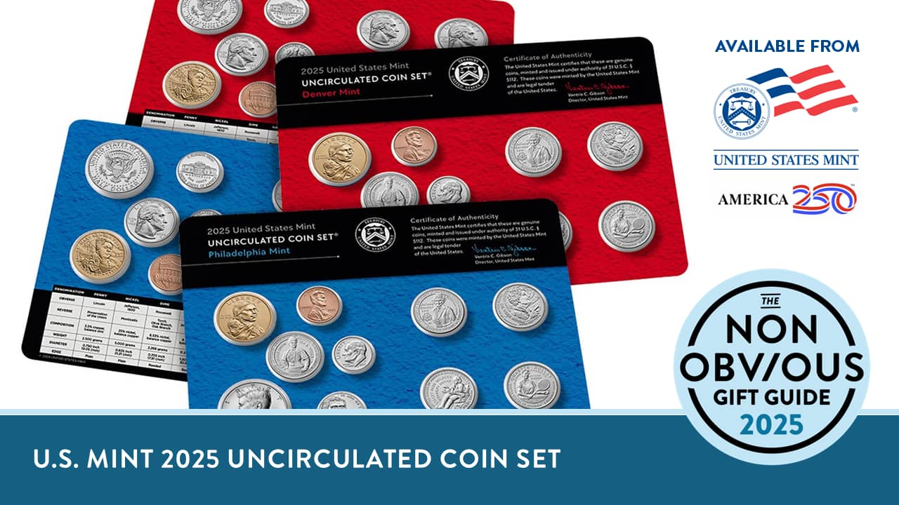 The U.S. Mint Uncirculated Coin Set (Including 2025 Discontinued Pennies)
