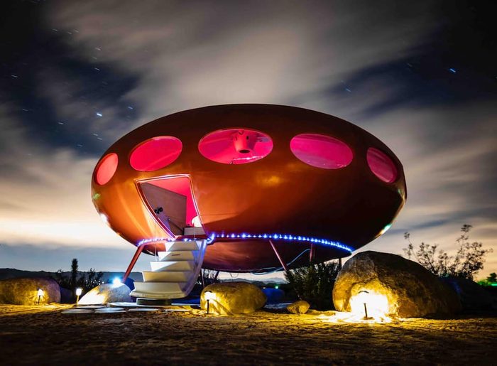 Area 55 Futuro House, Joshua Tree, California