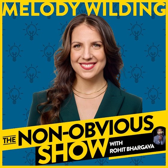 Melody Wilding, guest on the Non-Obvious Show podcast