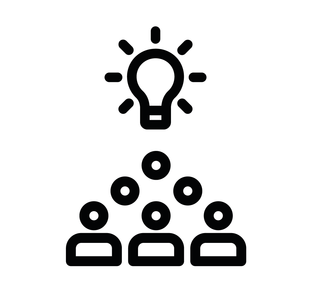 Crowdsourced Innovation trend icon