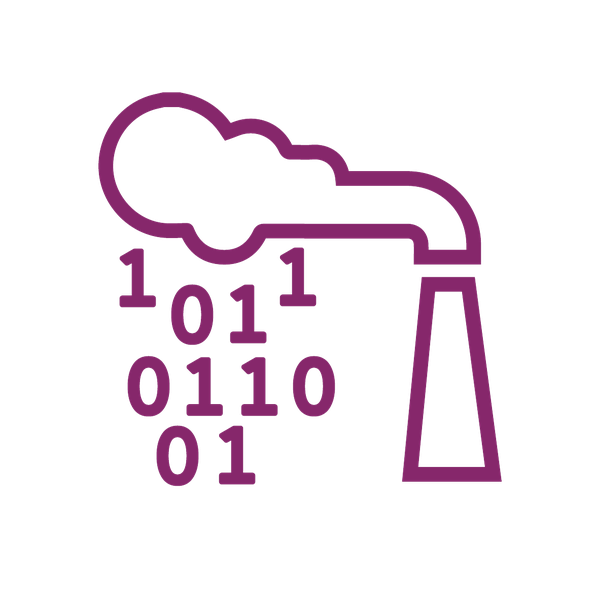 Data Pollution trend icon