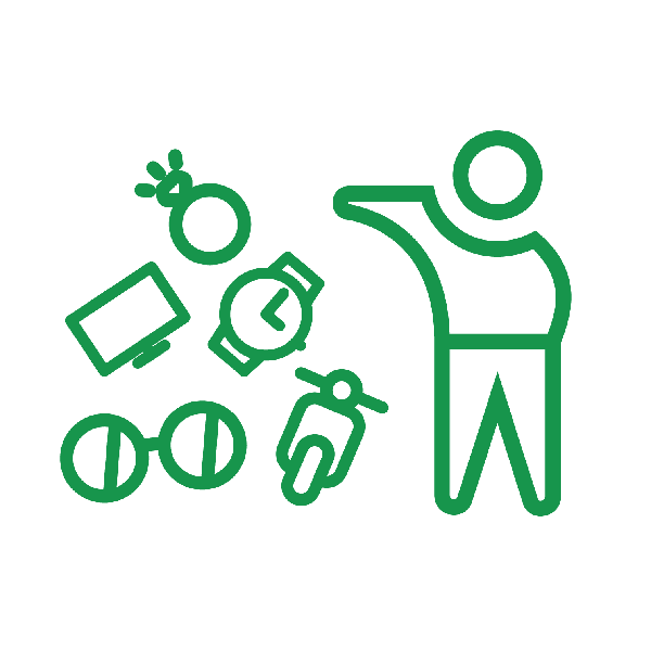 Extreme Uncluttering trend icon