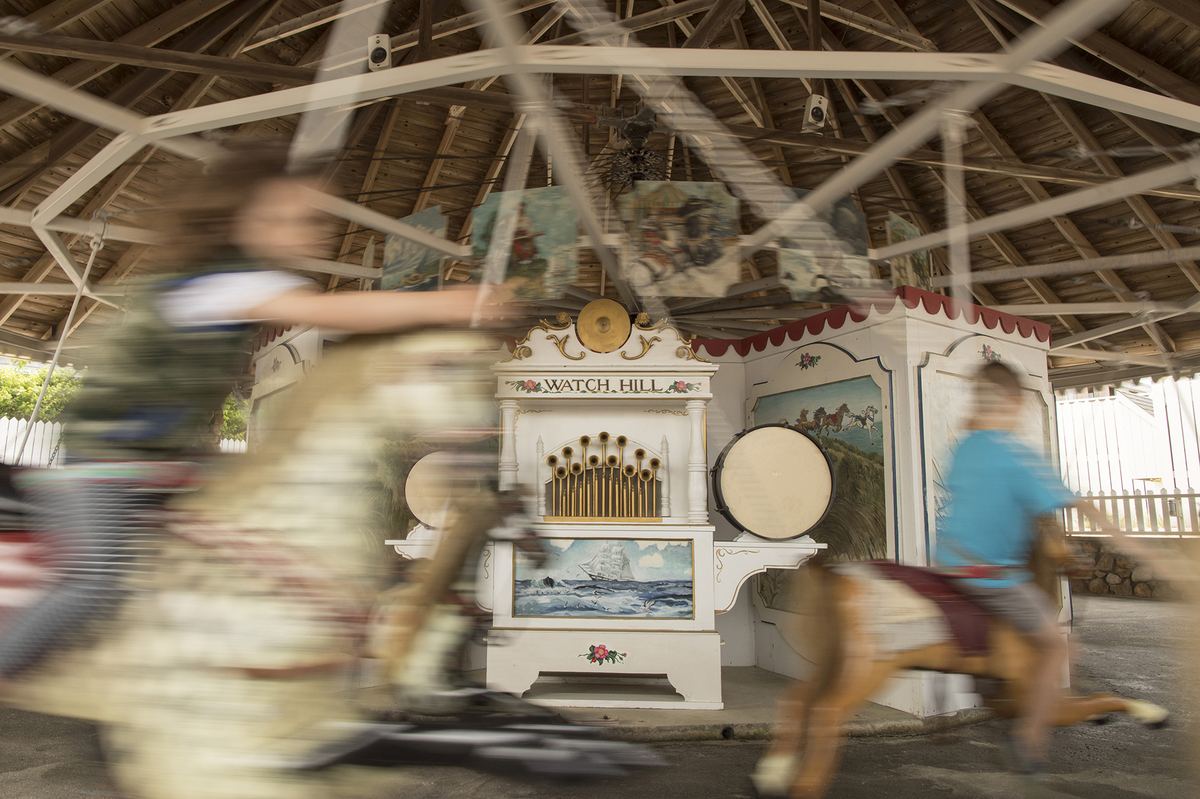 Watch Hill Merry-Go-Round & Beach