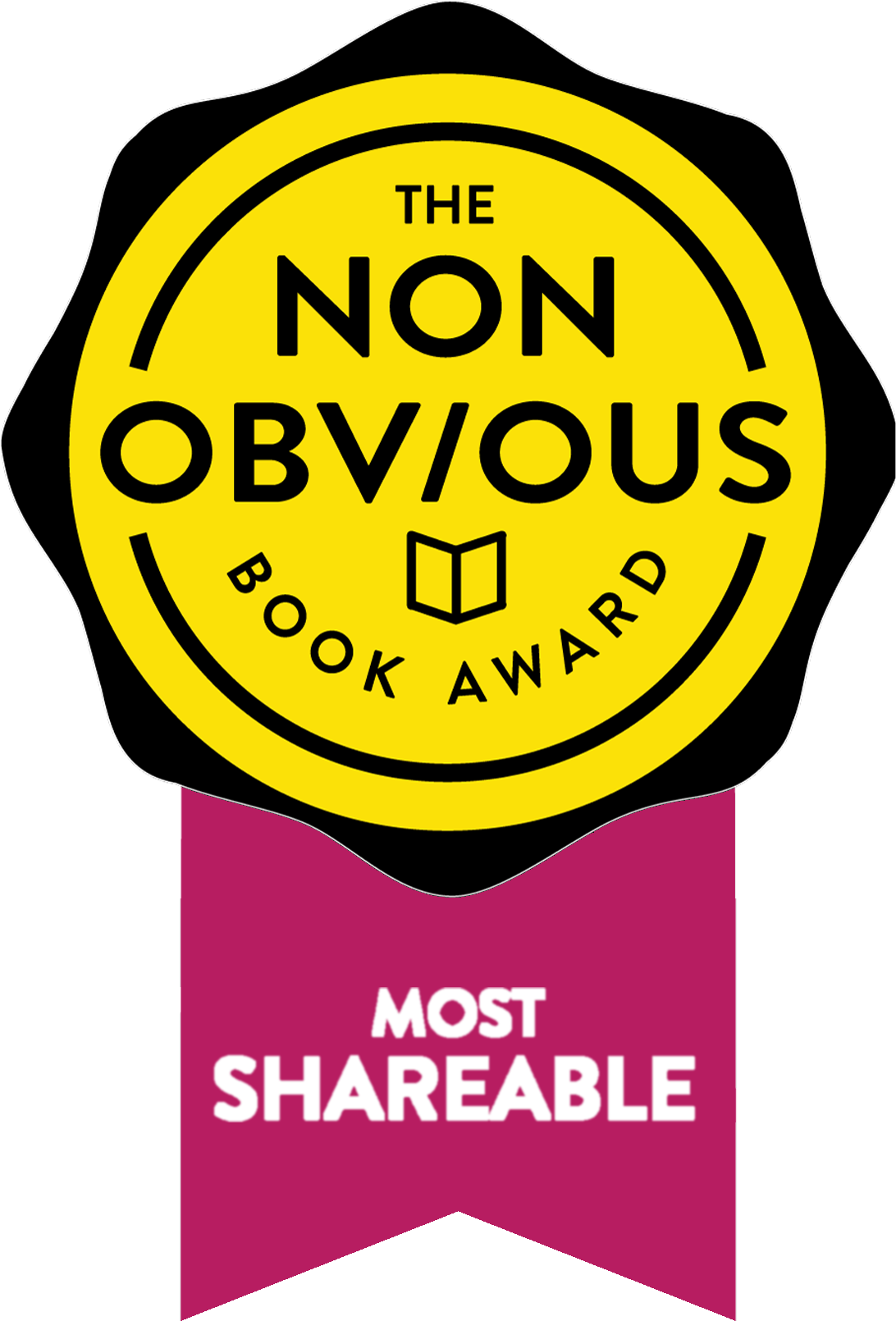 The Non-Obvious Book Award seal