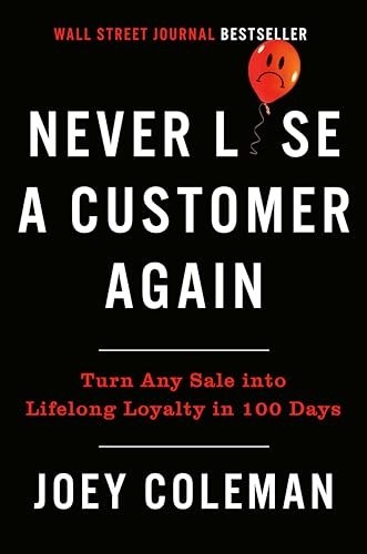 Never Lose a Customer Again book cover