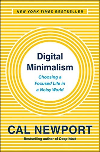 Digital Minimalism by Cal Newport — book cover