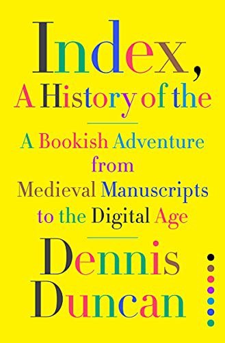 Index, A History of the book cover