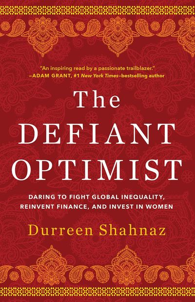 The Defiant Optimist by Durreen Shahnaz — book cover