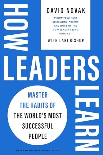 How Leaders Learn by David Novak — book cover