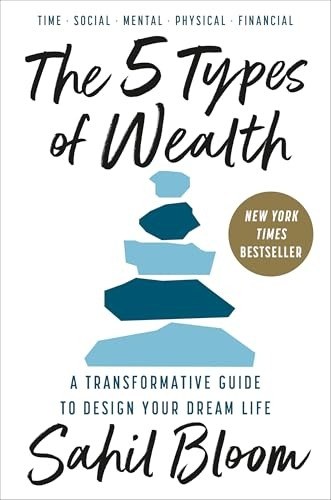 The 5 Types of Wealth by Sahil Bloom — book cover