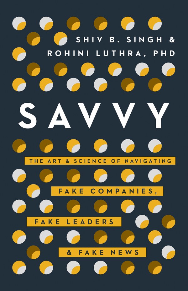 Savvy by Shiv Singh and Rohini Luthra — book cover