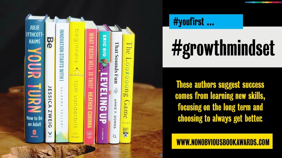 The books behind the #growthmindset micro-trend