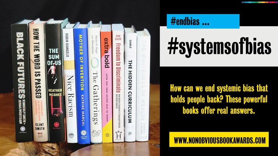 The books behind the #systemsofbias micro-trend