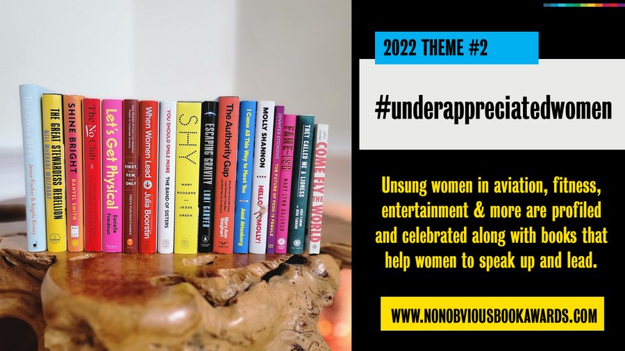 The books behind the #underappreciatedwomen trend — a stack of 2022 longlist titles