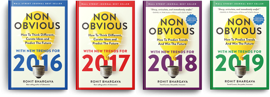 Non-Obvious 2016, Non-Obvious 2017, Non-Obvious 2018, and Non-Obvious 2019
