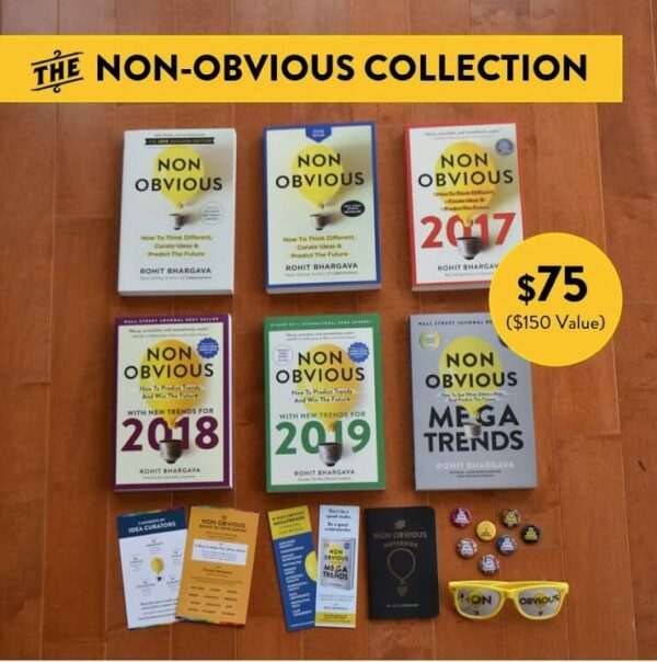 The Non-Obvious Collection $75 ($150 Value)