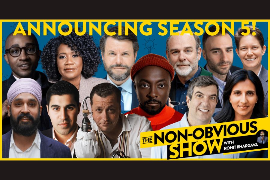 featured image for One Thing AI Can’t Fake, What Gen Z Is Reviving, and the Non-Obvious Podcast Season 5 Launches